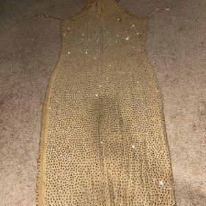 Studded dress by fashion nova